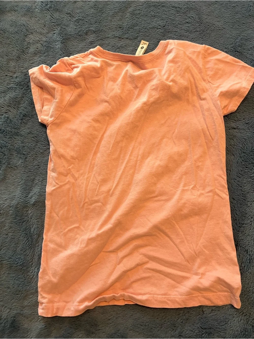 Next Level Apparel Pink Birthday Heart Tee with Multicolor Confetti